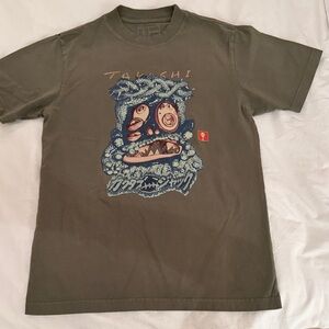 Olive Graphic T-Shirt